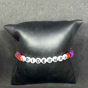 Spiderman (Superheroes) Heishi Bracelet